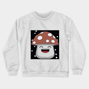 Happy mushroom Crewneck Sweatshirt